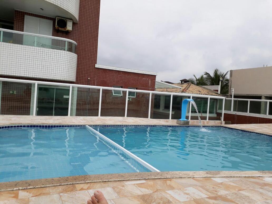 Frente Mar Piscina Churrasqueira Wifi Garagem Portaria 24Hs Apartament Solemar Zewnętrze zdjęcie
